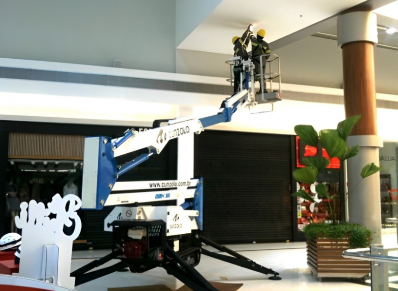A Plataforma Articulada Socage SPJ 315 é uma Plataforma de Trabalho em Altura (PTA) autopropelida sobre esteira. Tem capacidade de atingir 15 metros de altura máxima e 225 kg de elevação. É compacta e de dimensões muito reduzidas, com diferencial de rotação da torre de 350º e peso próprio muito menor do que uma plataforma articulada autopropelida.