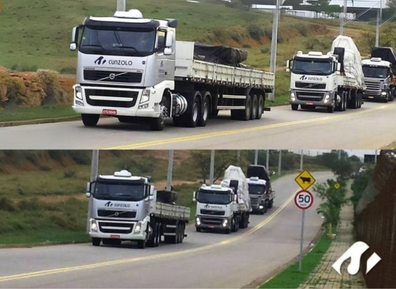 A equipe da Cunzolo realizou uma Operação de Transporte Especial em destino a cidade de Serra-SP.
