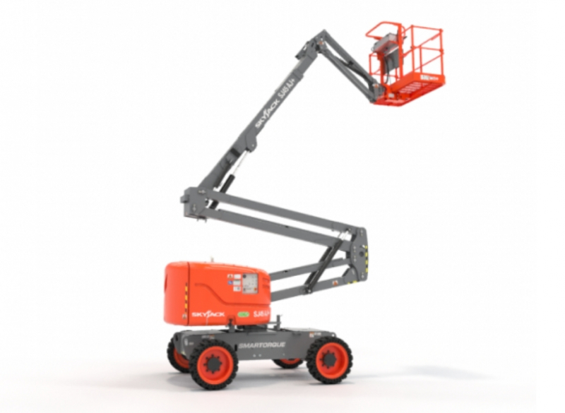 A Cunzolo oferece locação de plataforma articulada Skyjack SJ45 AJ+ 15m diesel, ideal para trabalhos em altura com segurança e alcance.