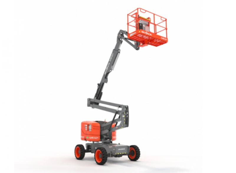A Cunzolo oferece locação de plataforma articulada Skyjack SJ45 AJ+ 15m diesel, ideal para trabalhos em altura com segurança e alcance.