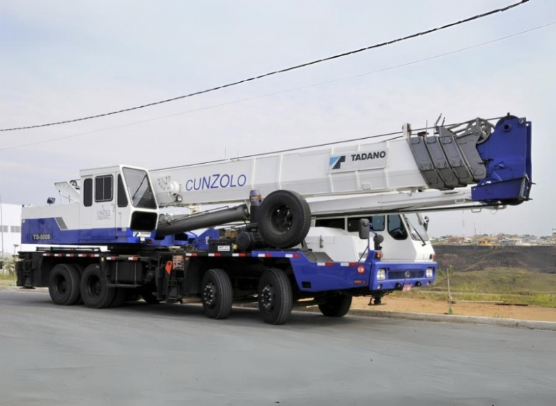 Guindaste Rodoviário Tadano TG 500E