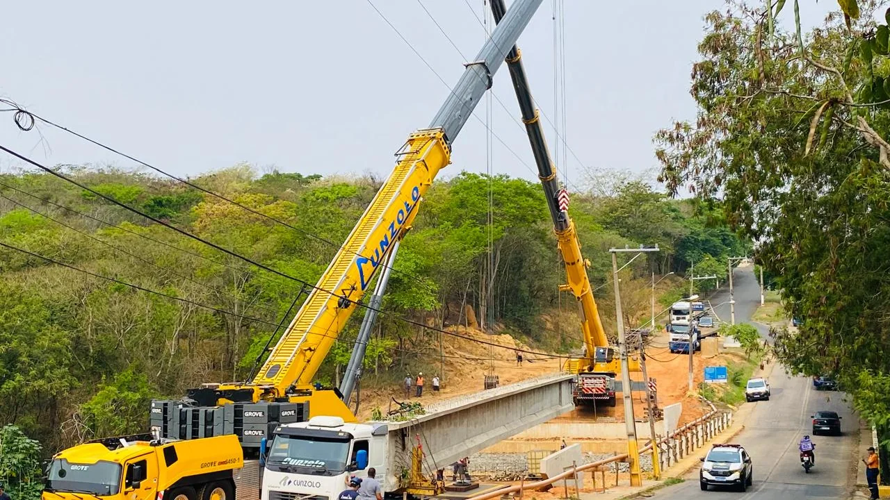 Construção de pontes e viadutos
