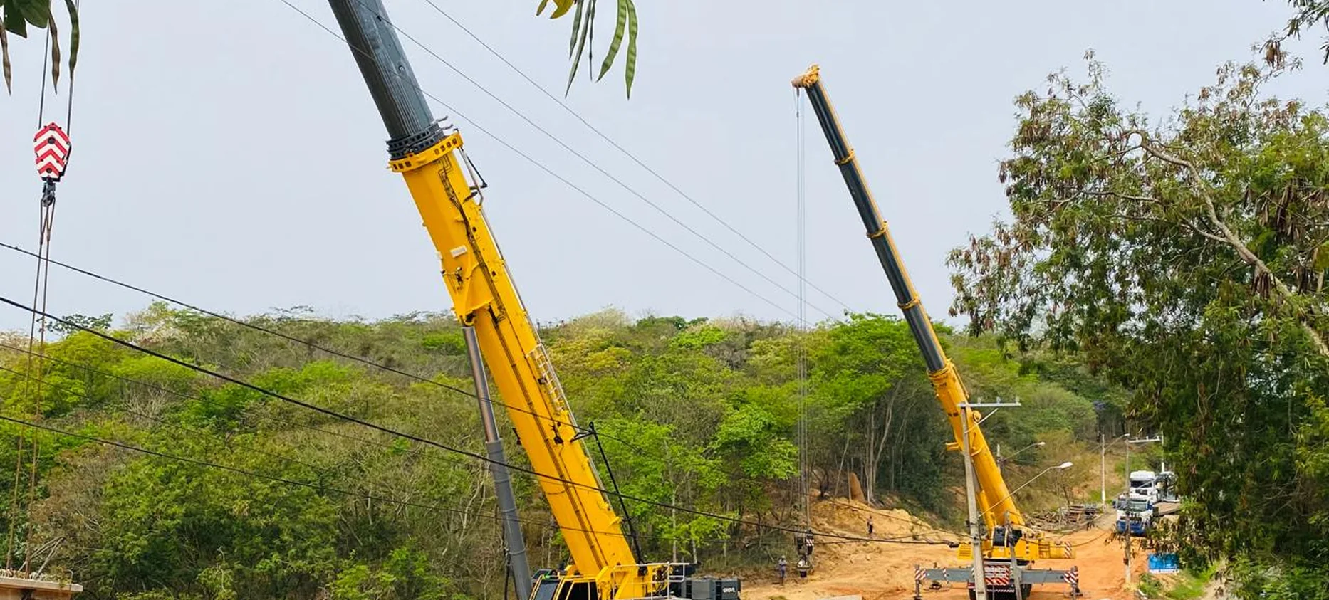 Guindastes em Sonora - MS com equipamentos Cunzolo