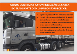 Vantagens de contratar movimentação de carga e transporte com um único fornecedor
